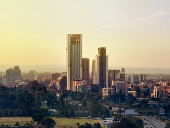 Nairobi skyline