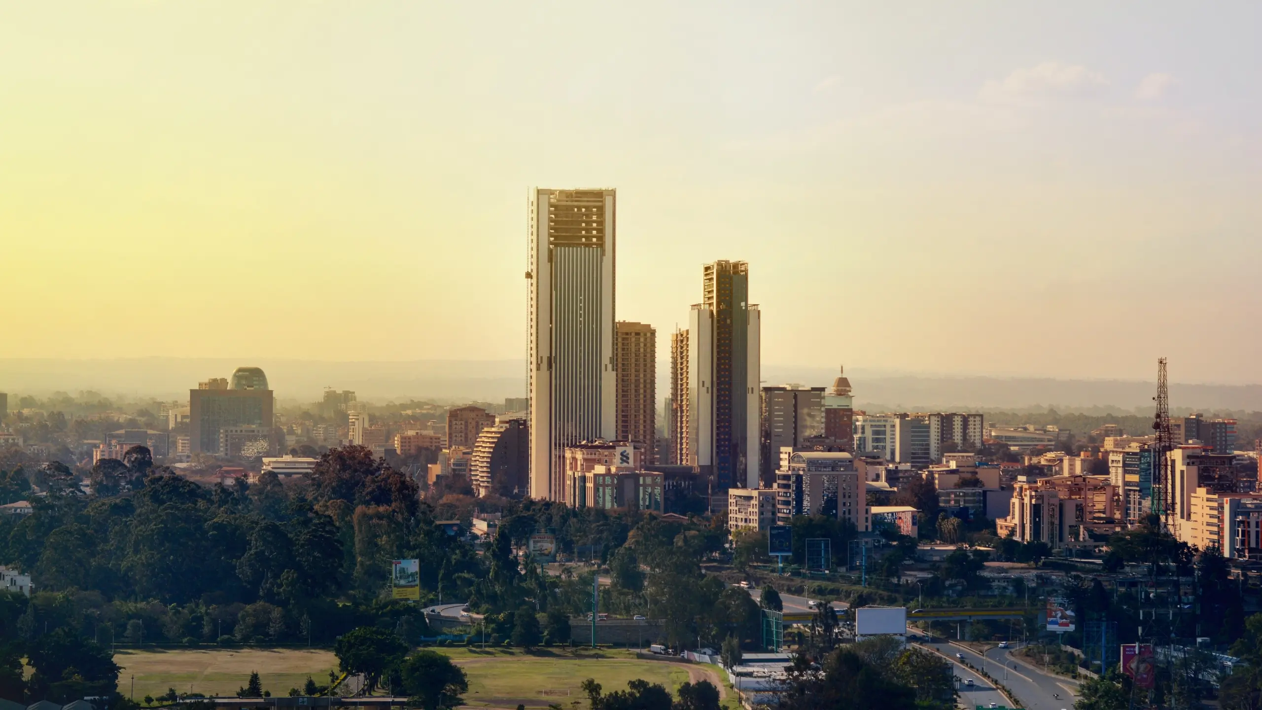 Nairobi skyline