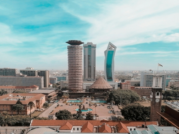 Skyscrapers in Nairobi, Kenya