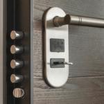 A very strong and sturdy door lock system