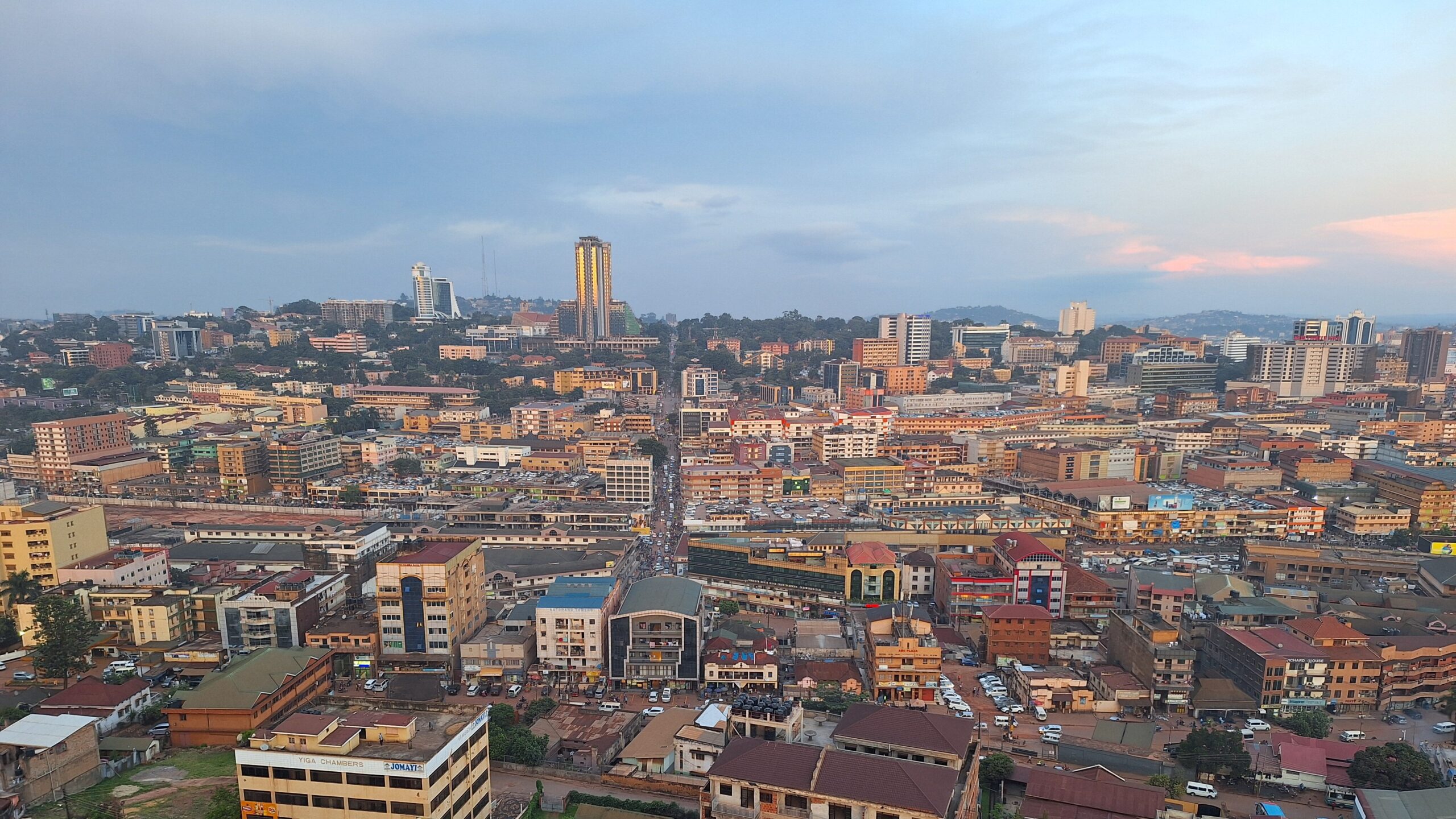 Kampala at Dusk